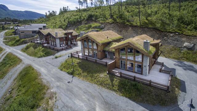 Semi-detached houses, Hemsedal, Norway