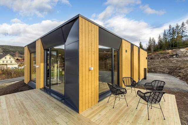 Modular house, Leira, Norway